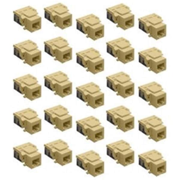 Icc Module Cat 6 Hd 25Pk Ivory ICC-IC107F6CIV - main